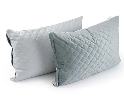 Чехол на подушку Руно 50х70 VeLour "Dark Grey ромб" 382.55_Dark Grey ромб - фото 3