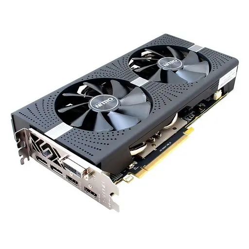 Видеокарта Sapphire AMD Radeon RX 580 4Gb Nitro+ (11265-07) (GDDR5, 256 bit, PCI-E 3.0 x16) Б/у - фото 2