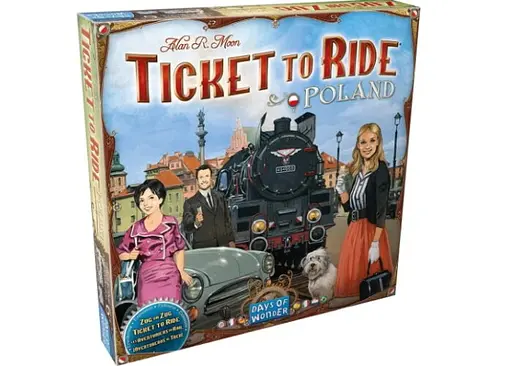 Настільна гра Days of Wonder Квиток на поїзд: Польща (Ticket to Ride: Poland) (англ.) (DOWD0028)