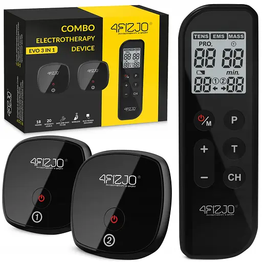 Аппарат для электростимуляции мышц 4FIZJO Combo EVO 3 в 1 (P-5905973404389) - фото 1