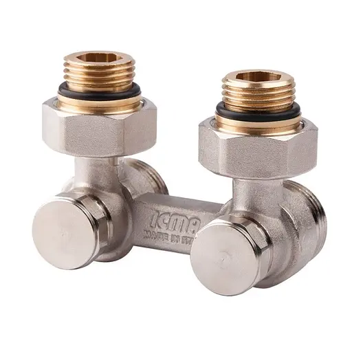 Вентиль двотрубний Icma 1/2" No884 подвійний термостат - фото 1