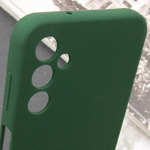 Чохол Silicone Cover Lakshmi Full Camera (AAA) для Samsung Galaxy A24 4G Зелений / Cyprus Green - фото 6