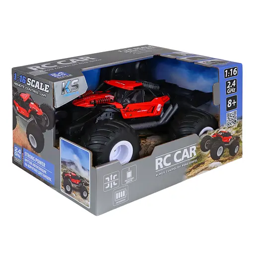 Автомобіль на радіокеруванні KS Drive Off-Road Strong Power червоний (SL-8423ARH) - фото 10