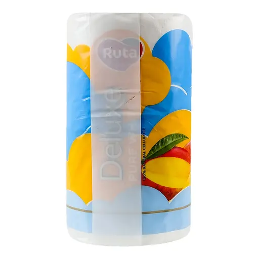 Папір туалетний Ruta Pure White Deluxe 8 рул 3 ш білий манго - фото 3