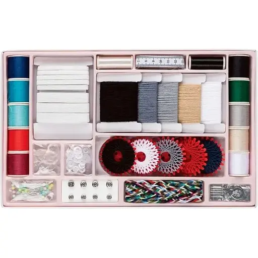 Набор для шитья декор Crelando разноцветный 96 элементов - фото 1