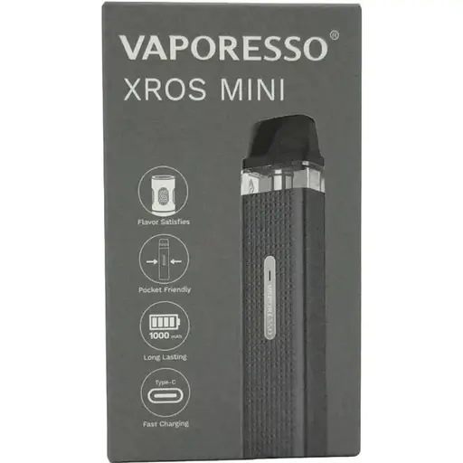 Под-система Vaporesso XROS Mini Pod System 1000mAh Black (SN1594) - фото 7