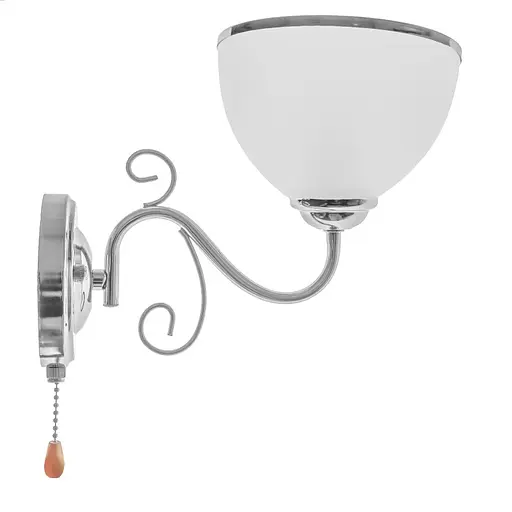 Бра Brille LK-571W/1 настінне накладне класичне E27 CH - фото 5