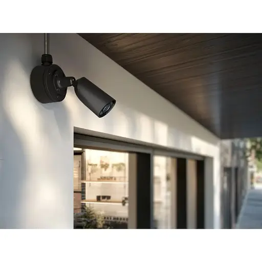 IP-камера Ajax дротова BulletCam HL Black, 5мп, 2.8мм, гібридне підсвічування IR 35м, білий Led 50м, Poe, True WDR, IP 65, аудіо, кут огляду 100° до 110°, вулична, чорна - фото 4