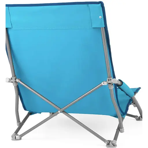 Раскладное кресло-лежак Outtec с чехлом бирюза - фото 4