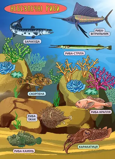 Енциклопедія з наліпками. Мешканці морів та океанів - фото 4