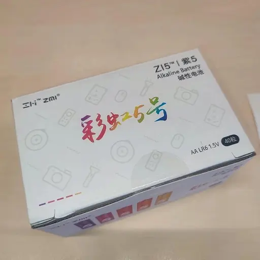 Батарейки AA ZMI AA540 Rainbow 40 pcs - 40 штук пальчиковых - фото 2