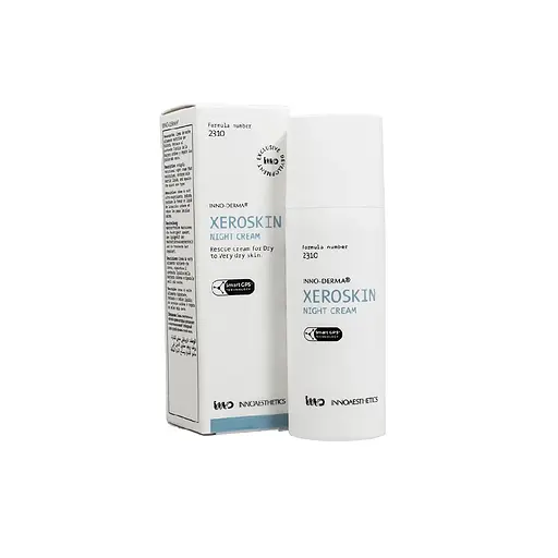 Питательный ночной крем для лица XEROSKIN NIGHT CREAM, восстанавливающий гидролипидную мантию Innoaesthetics 50 мл - фото 1