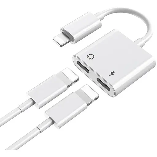 Переходник Remax Concise Series Lightning to Dual Lightning RL-LA07i 2A