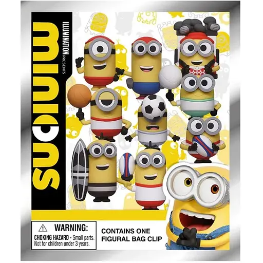 Игровая фигурка-сюрприз на клипсе Monogram 76205 серия Спортивные миньйоны - фото 1