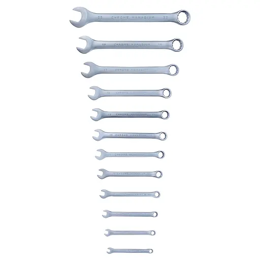 Ключі ріжково-накидні Sigma 12 шт 6-22 мм CrV (6010121) - фото 3