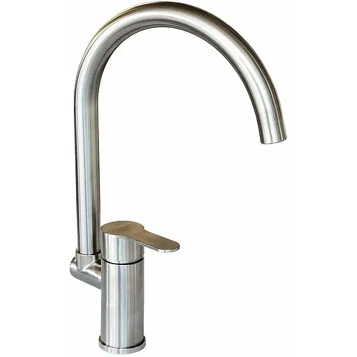 Змішувач для кухні Germece 8006 sk нержавіюча сталь - фото 1