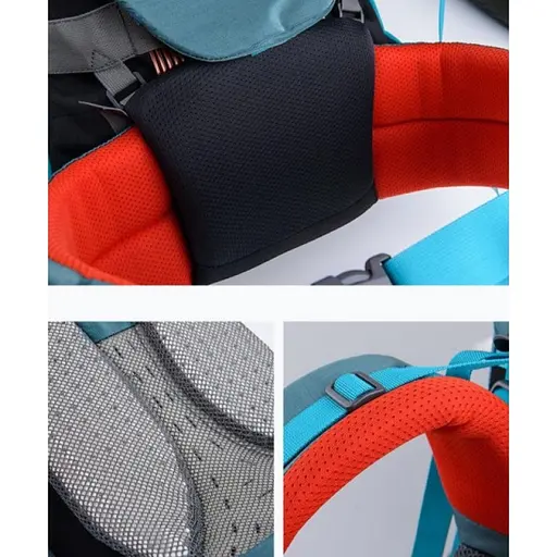 Туристический рюкзак Naturehike NH16Y065-Q 65 л + 5 л (Зеленый) - фото 4