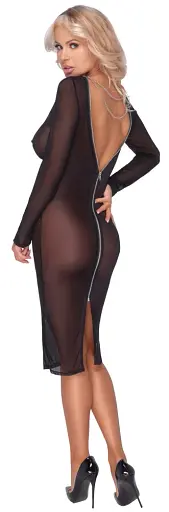 Сукня Cottelli Party Powernet S (чорний) - фото 4