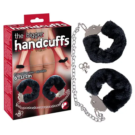 Наручники You2Toys The Bigger Handcuffs чорний - фото 5