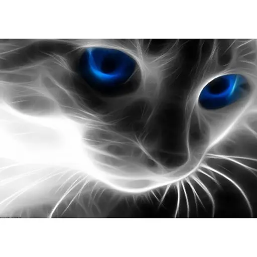 Алмазна вишивка мозаїка стразами повна викладка Незабутній погляд 40 * 50 см - фото 1