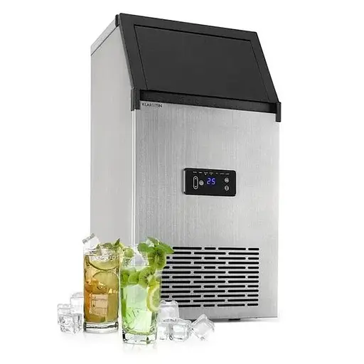Купить Профессиональная машина для производства льда льдогенератор Klarstein Glacial XL серебристый (10035830)