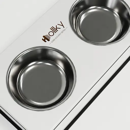 Hollky Base XL20 — миски на підставці для великих собак (2 × 1,8 л) - фото 9