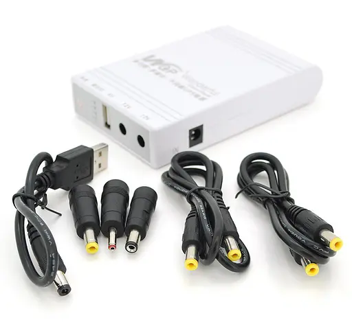 UPS ДБЖ безперебійне живлення для роутера/комутатора/PON WGP 5V/12V/12V, 1A, 8800mAh - фото 1