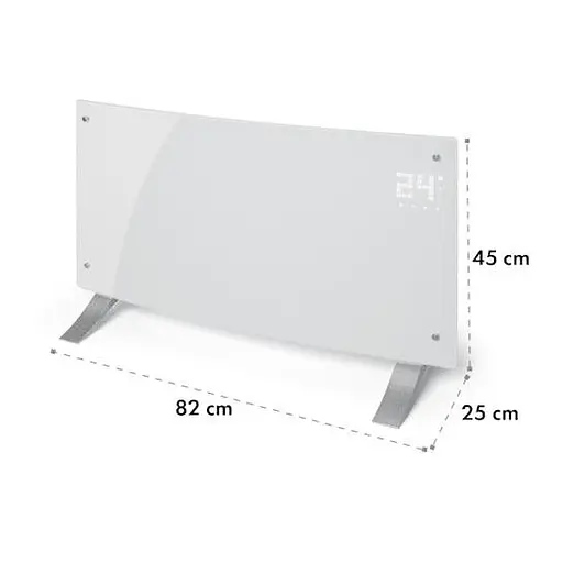 Конвекційний обігрівач Klarstein Bornholm Curved 40 м 2 (10031980) - фото 2