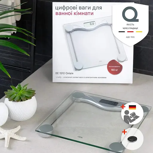 Весы напольные цифровые ADE Olivia (BE1510) - фото 7
