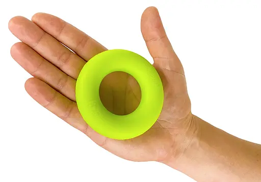 Еспандер кістьовий кільце EasyFit Ring тренажер для рук 18 кг Зелений (EF-1904-40) - фото 2