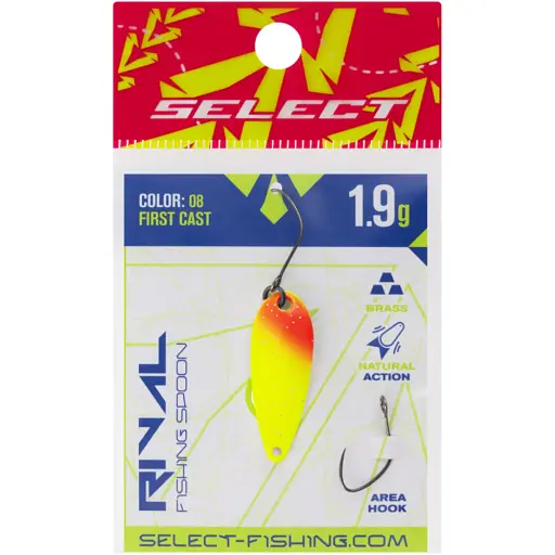Блешня Select Rival 1.9g 30mm #08 First Cast - фото 2