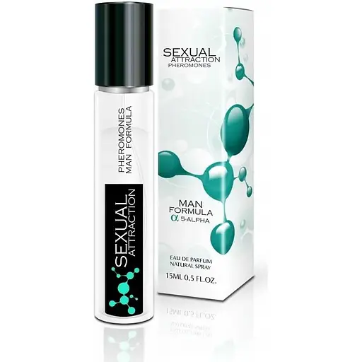 Туалетна вода з феромонами для чоловіків Love & Desire Sexual Attraction Feromony for Men, 15 ml