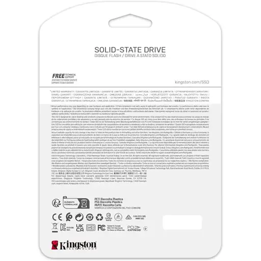 Накопитель Kingston M.2 2280 1TB (SNV3S/1000G) - фото 8