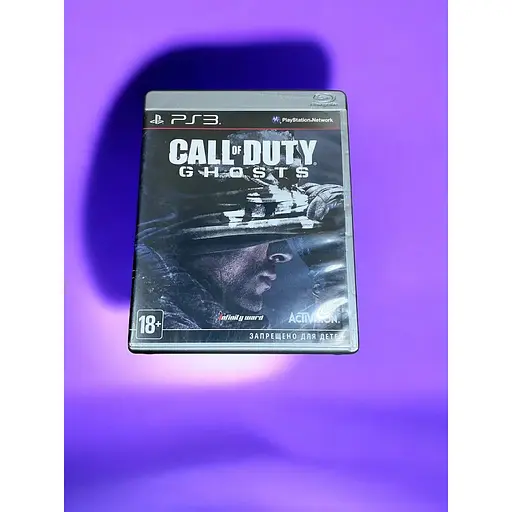 Локалізований диск на PlayStation 3 ліцензія Call of Duty: Ghosts