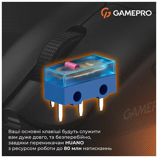 Мишка GamePro Genesis Avenger Wireless/Bluetooth/USB Black (GM096B) - фото 6