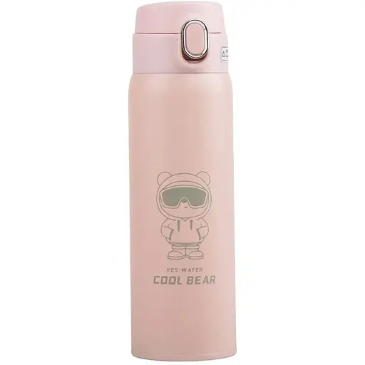 Термос Elisey "Cool bear" дитячий 480 мл рожевий (9064-003)