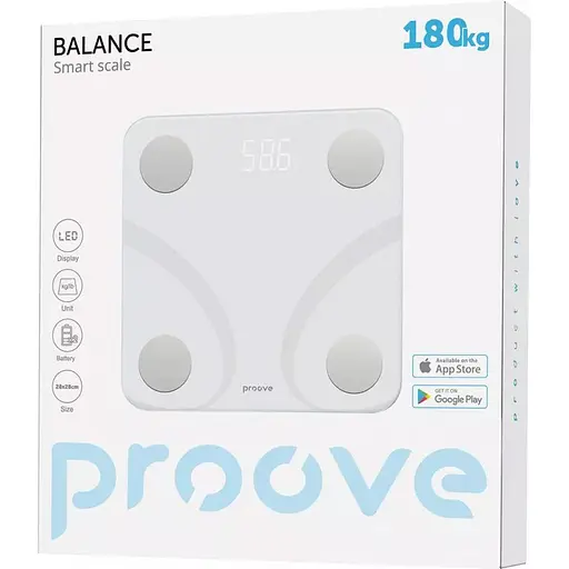 Умные весы Proove Balance White (SLBF00010002) [114396] - фото 3