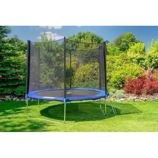 Батут садовий Fun Fit спортивний 10 (304-312 cm) 312 см з подушкою зі сходами - фото 1