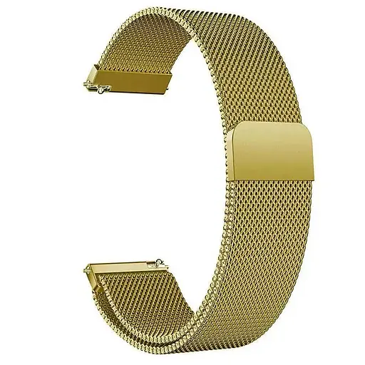 Ремешок Milanese Loop для Smart Watch 22mm Gold