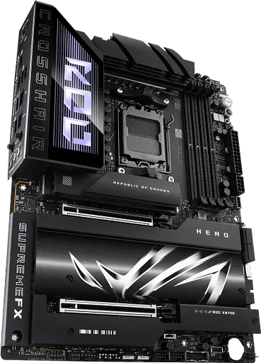 Материнcька плата Asus X870E ROG Crosshair Hero Socket AM5 (ROG CROSSHAIR X870E HERO) - фото 2