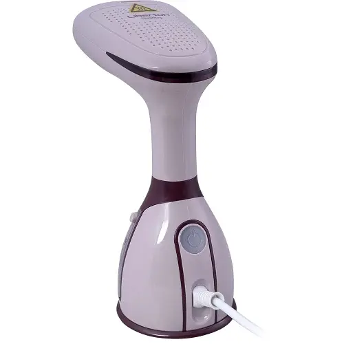 Відпарювач Liberton LHS-6900, Pink, 1500W, постійна пара 25 г/хв, об'єм бака для води 280мл, паровий удар, вертикальне та горизонтальне відпарювання, щітка, кліпса для брюк, антикрапля - фото 6