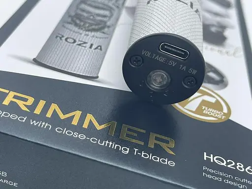Професійна бездротова машинка для стриження волосся Rozia Pro HQ286 машинка для волосся бороди - фото 5