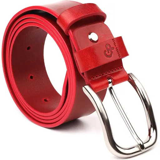 Ремінь шкіряний Grande Pelle жіночий 3,8х120 см acs0024587 - фото 5