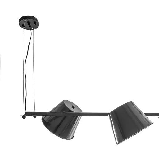 Люстра підвісна Brille для кухні E27 60W BK (BL-522S/4) - фото 2