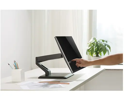 Кронштейн настільний ніжка для монітора Gembird MSD1ST01 17-32 дюйма Black - фото 5