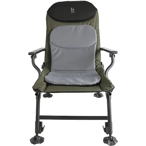 Кресло раскладное Bo-Camp Carp черное/серое/зеленое (1204100) - фото 3