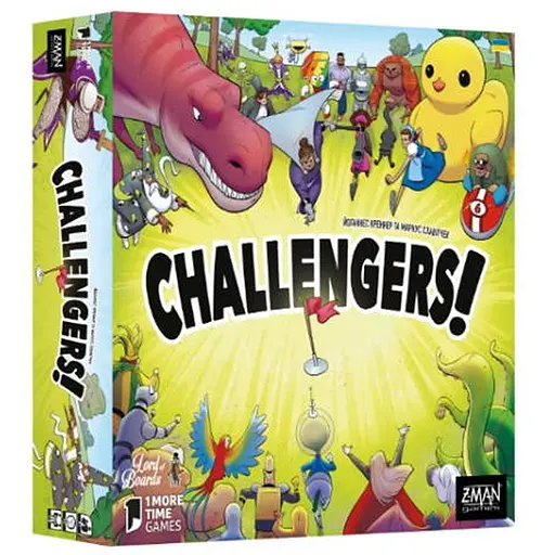 Настольная игра Lords of Boards Challengers! Украинское издание (Challengers!) (укр.) (LOB2308UA) - фото 1