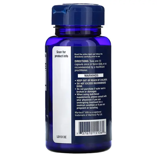 Натуральная добавка Life Extension Optimized Fucoidan, 60 вегакапсул - фото 3