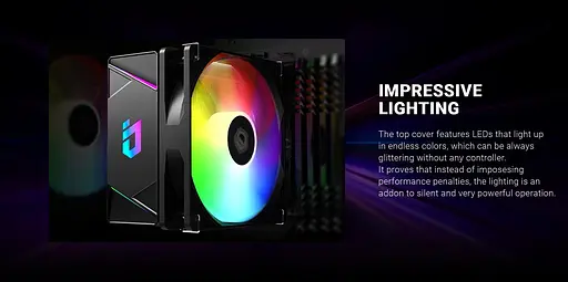 Кулер для процессора ID-Cooling Blitz X4 (BLITZ X4) - фото 6