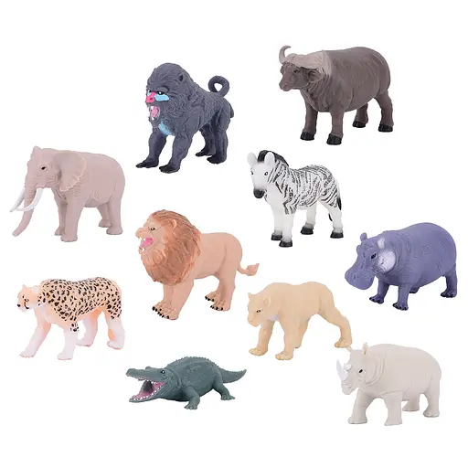 Стретч-іграшка у вигляді тварини #sbabam Вартові савани дисплей 10 шт. (101/CN24-CDU) - фото 3